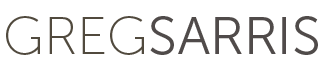 Greg Sarris Logo Image